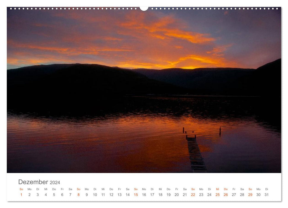 Sky and Highlands (CALVENDO Premium Wall Calendar 2024) 