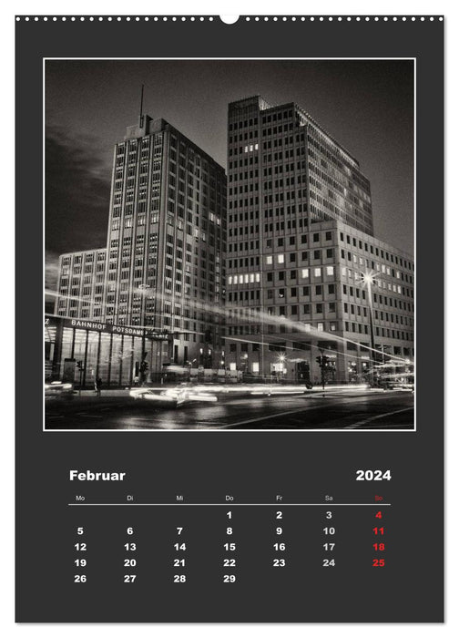 Berlin - Portrait einer Stadt (CALVENDO Wandkalender 2024)