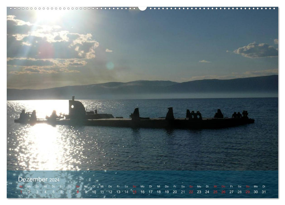 Olkhon - Island in Lake Baikal (CALVENDO Premium Wall Calendar 2024) 
