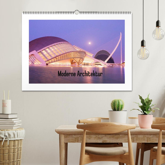 Architecture moderne (calendrier mural CALVENDO 2024) 