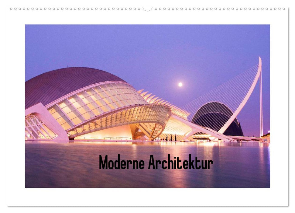 Architecture moderne (calendrier mural CALVENDO 2024) 