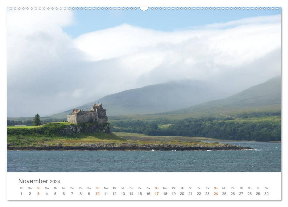 Himmel und Highlands (CALVENDO Wandkalender 2024)