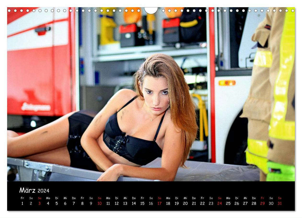 Feuerwehrkalender II – Erotische Fotografien von Thomas Siepmann (CALVENDO Wandkalender 2024)