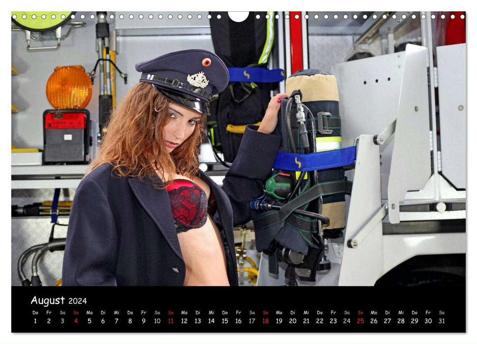 Feuerwehrkalender II – Erotische Fotografien von Thomas Siepmann (CALVENDO Wandkalender 2024)