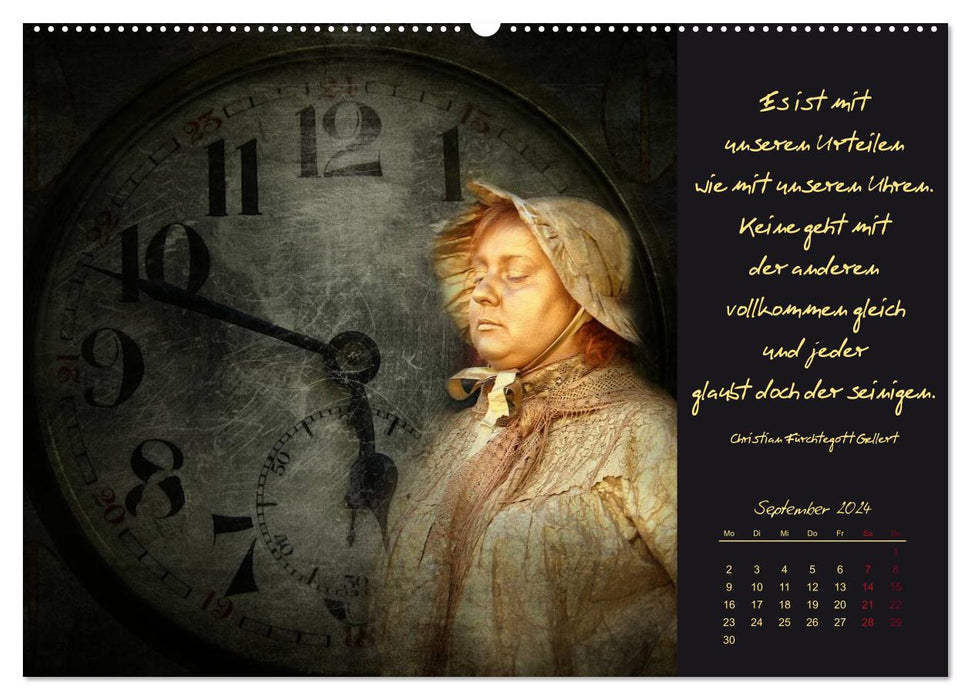 Calendar sayings (CALVENDO Premium Wall Calendar 2024) 