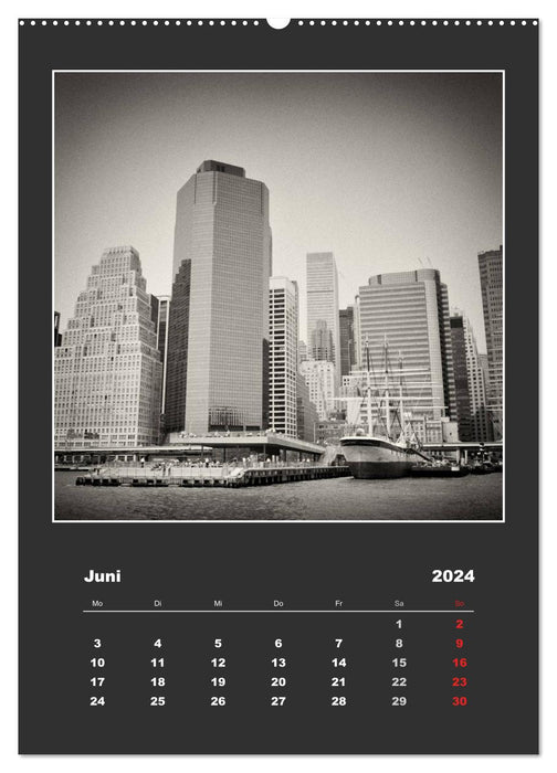 New York City – Portrait d'une ville (Calvendo Premium Calendrier mural 2024) 