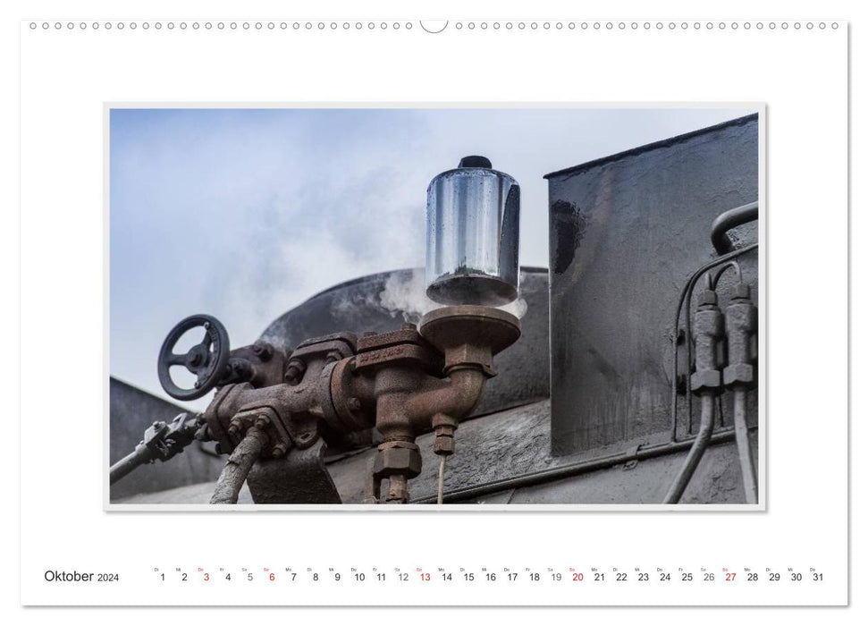 Emotionale Momente: Die Dampflok Typ 528134-0. (CALVENDO Premium Wandkalender 2024)