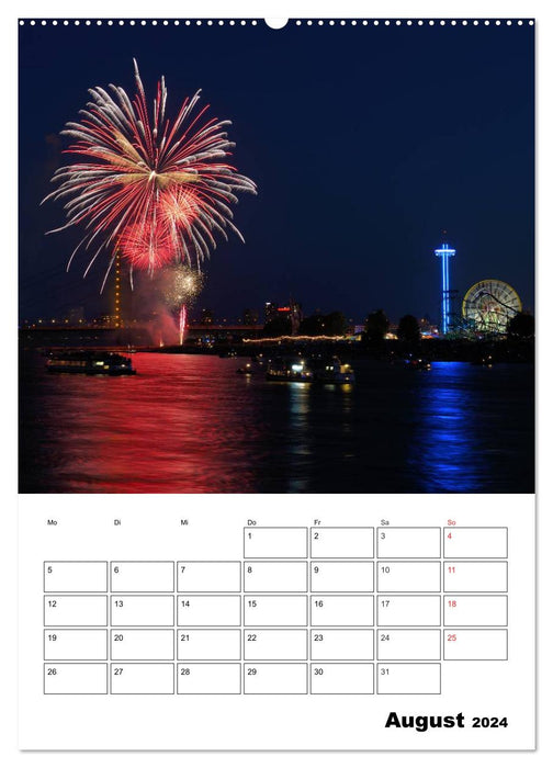 Fireworks planner (CALVENDO Premium wall calendar 2024) 