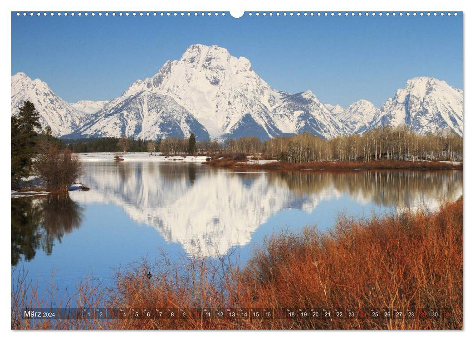 Natural beauties of North America (CALVENDO Premium Wall Calendar 2024) 