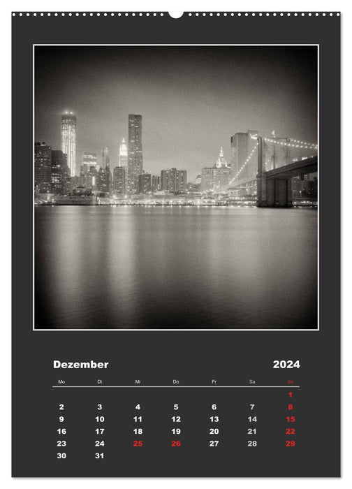 New York City - Portrait of a City (CALVENDO Wall Calendar 2024) 