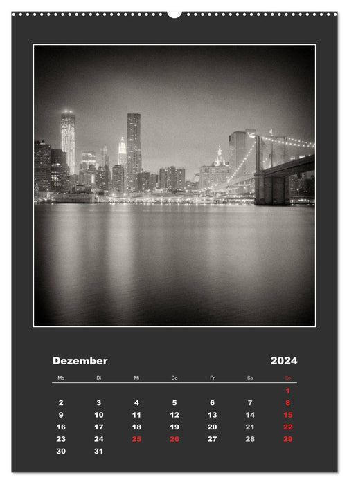 New York City - Portrait einer Stadt (CALVENDO Wandkalender 2024)