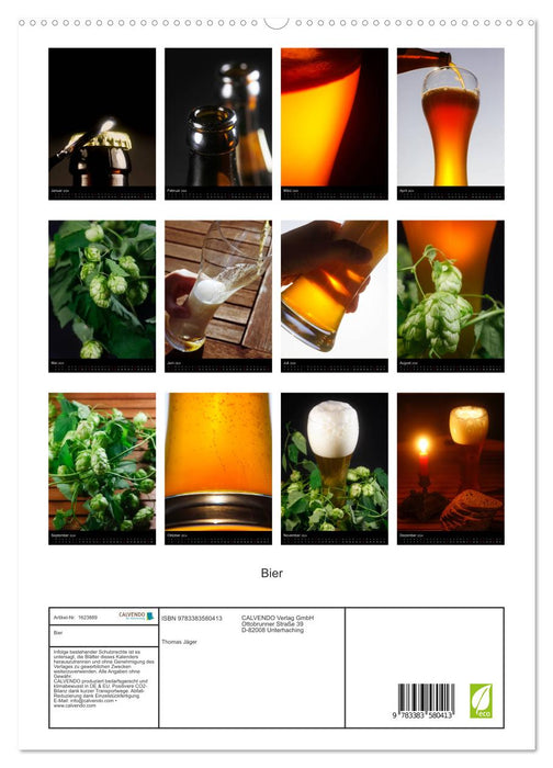 Bier (CALVENDO Premium Wandkalender 2024)