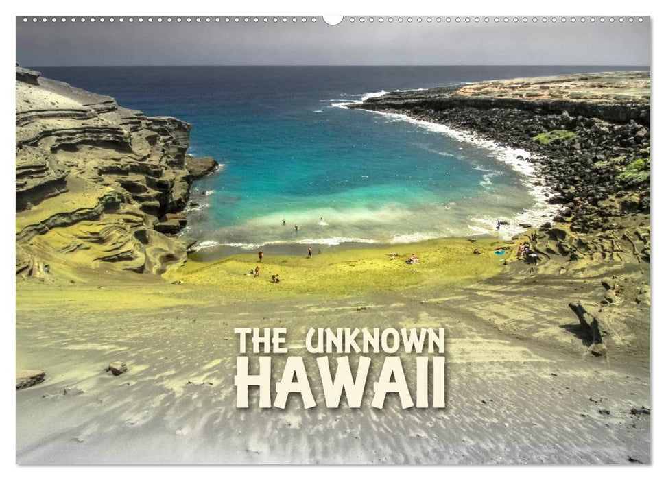 The Unknown HAWAII (CALVENDO wall calendar 2024) 