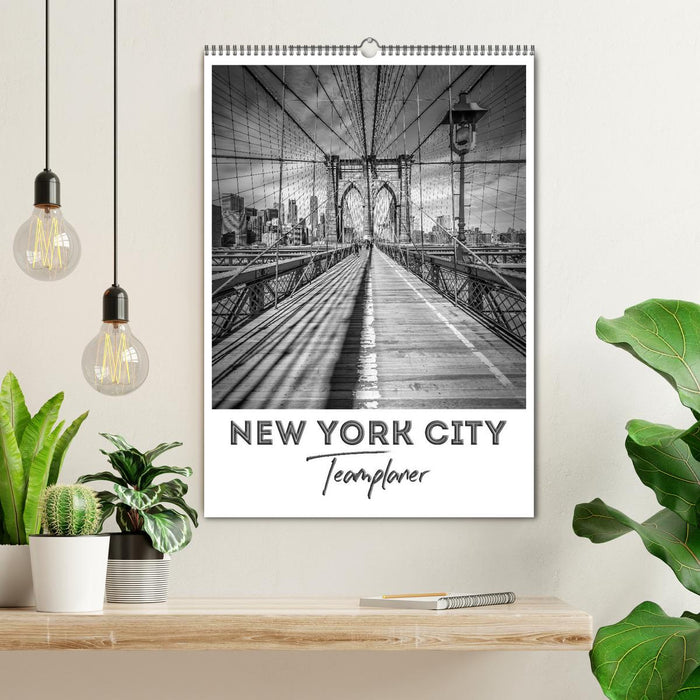 Planificateur d'équipe NEW YORK CITY (calendrier mural CALVENDO 2024) 