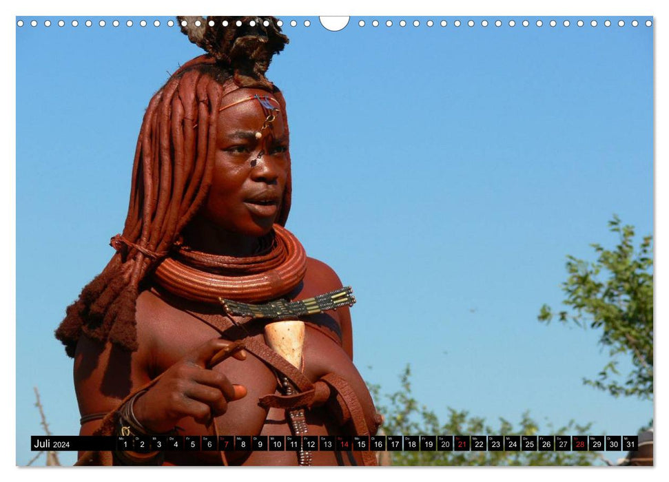 Faszination Afrika Himba (CALVENDO Wandkalender 2024)