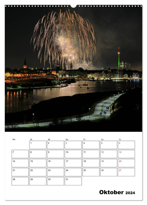 Feuerwerke Terminplaner (CALVENDO Wandkalender 2024)