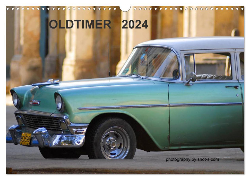 OLDTIMER 2024 (CALVENDO wall calendar 2024) 