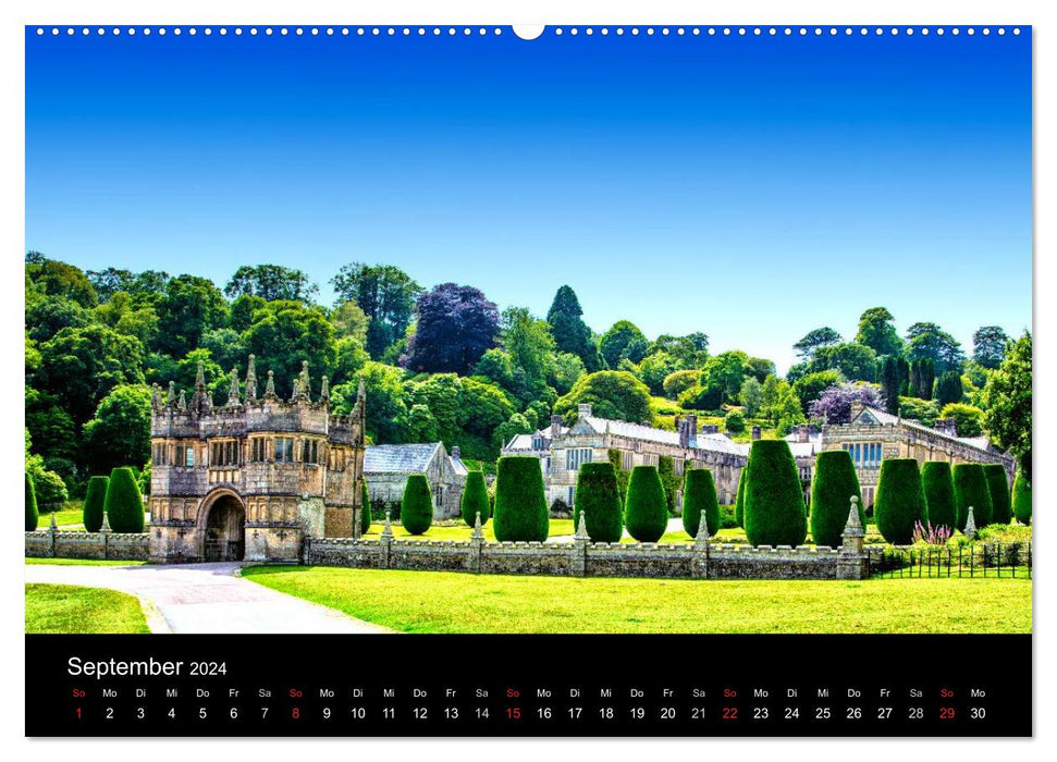 Castles, palaces, country houses (CALVENDO Premium Wall Calendar 2024) 