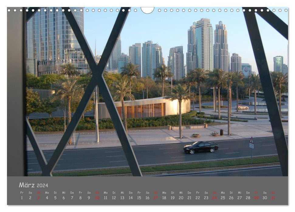 Dubai. Glanz unter der Sonne Arabiens (CALVENDO Wandkalender 2024)