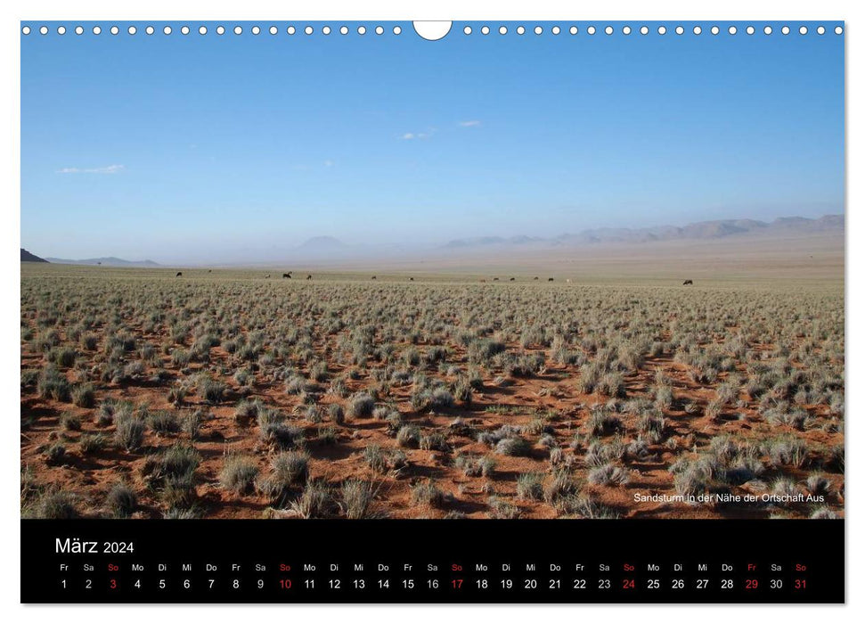 Namibia (CALVENDO wall calendar 2024) 