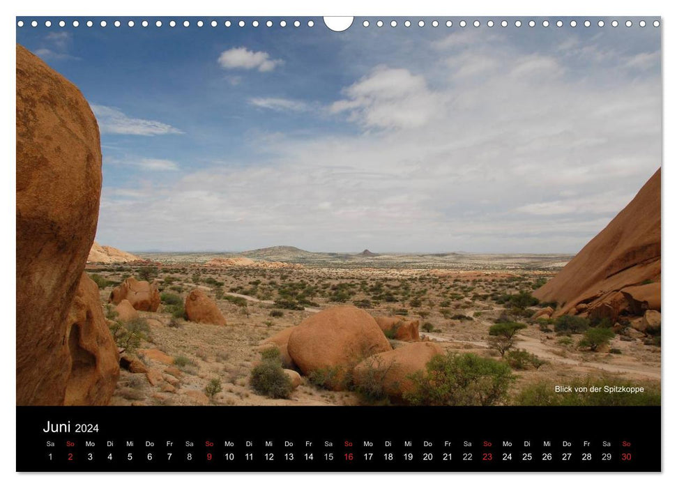 Namibia (CALVENDO wall calendar 2024) 