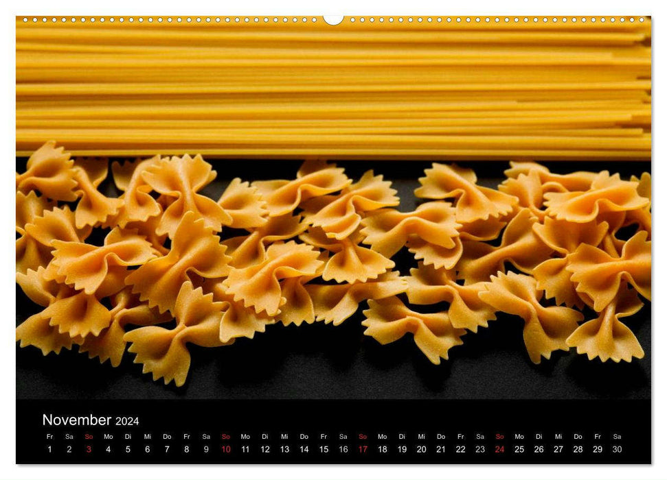 Pasta (CALVENDO wall calendar 2024) 