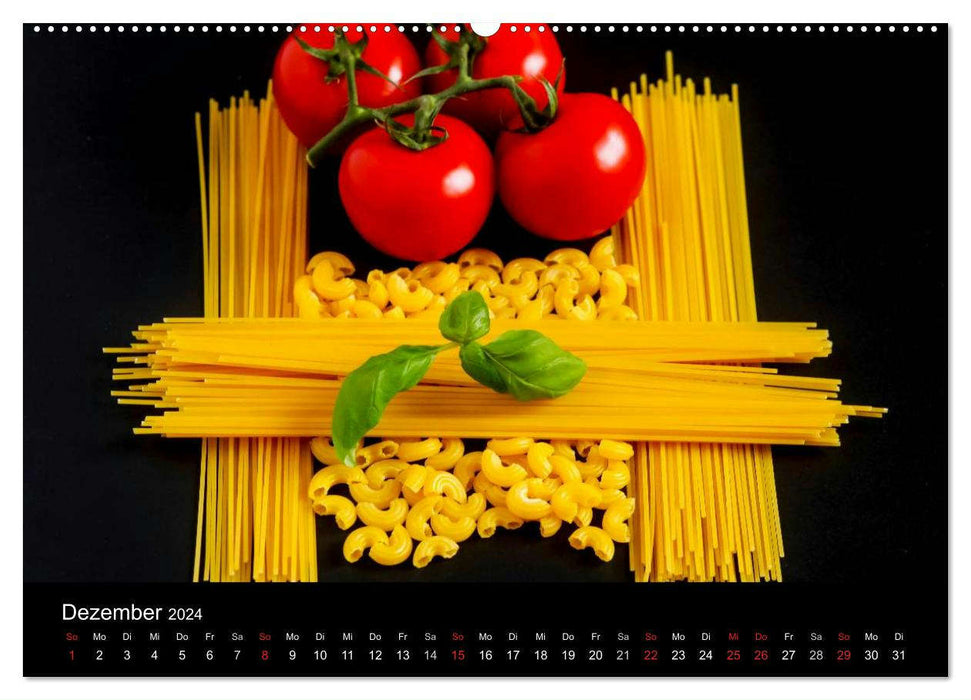 Pasta (CALVENDO wall calendar 2024) 
