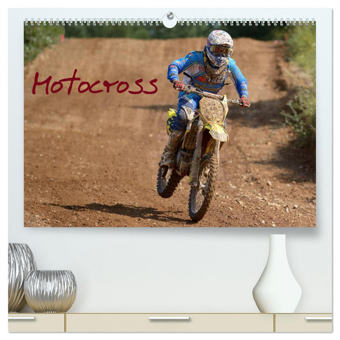 Motocross - Terminplaner (CALVENDO Premium Wandkalender 2024)