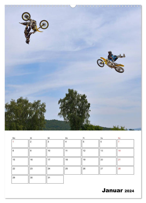 Motocross appointment planner (CALVENDO Premium wall calendar 2024) 