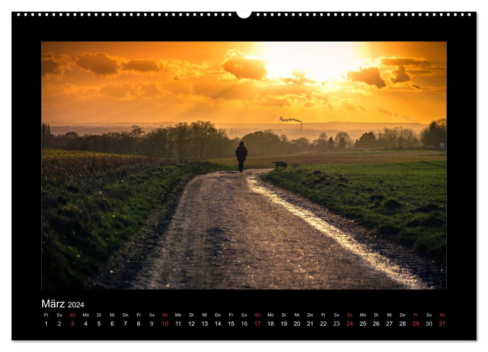Landscapes in a special light (CALVENDO Premium Wall Calendar 2024) 