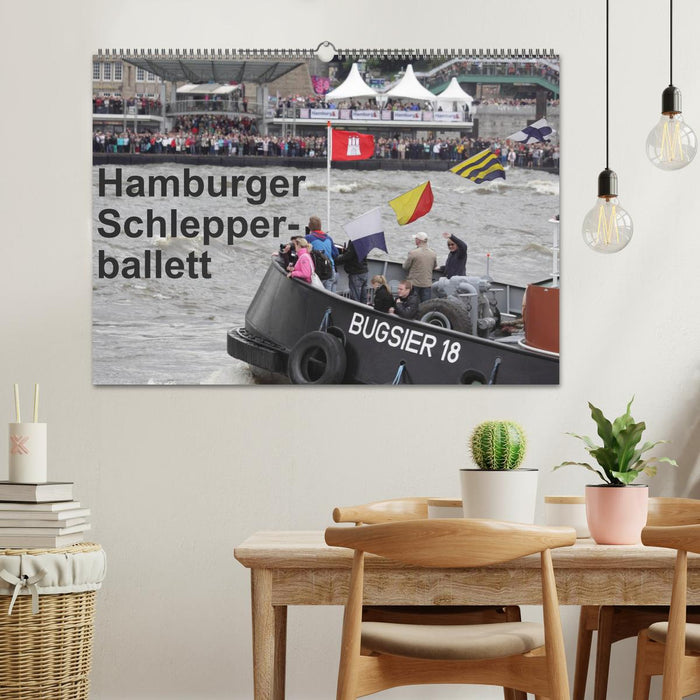 Hamburger Schlepperballett (CALVENDO Wandkalender 2024)