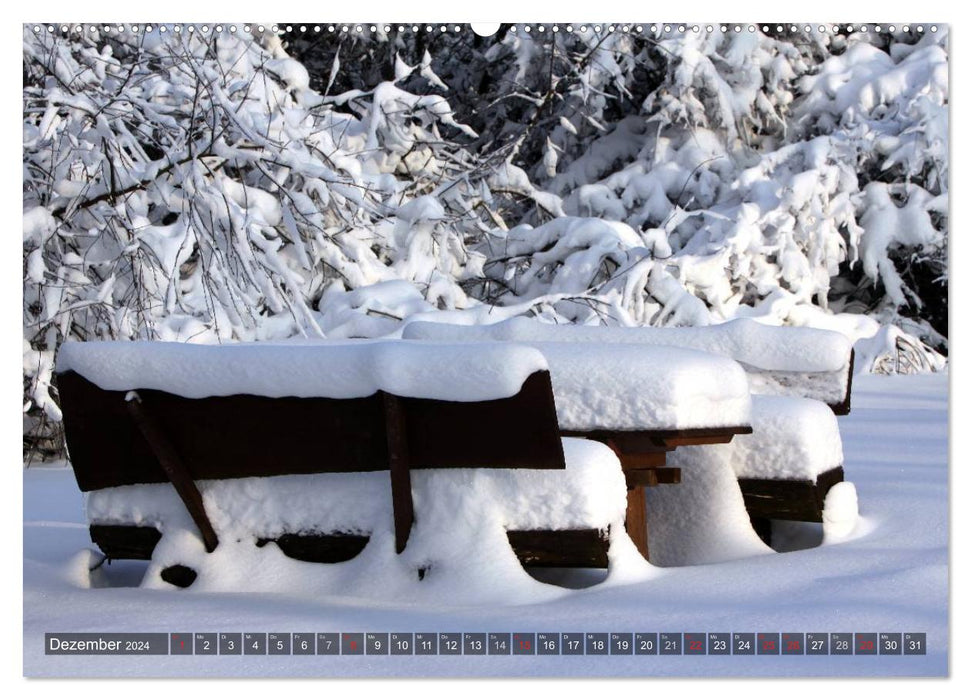 Ruheplätze (CALVENDO Wandkalender 2024)