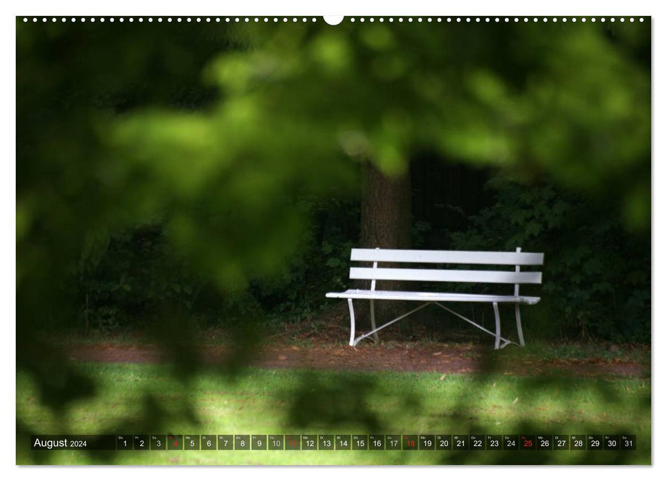 Resting places (CALVENDO wall calendar 2024) 