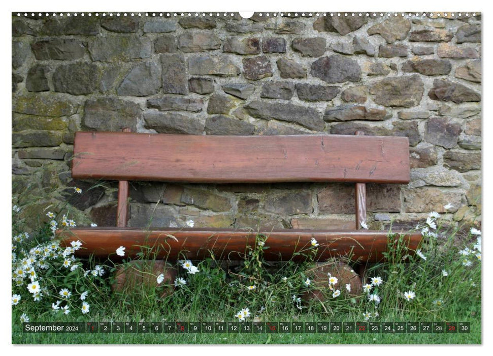 Resting places (CALVENDO wall calendar 2024) 