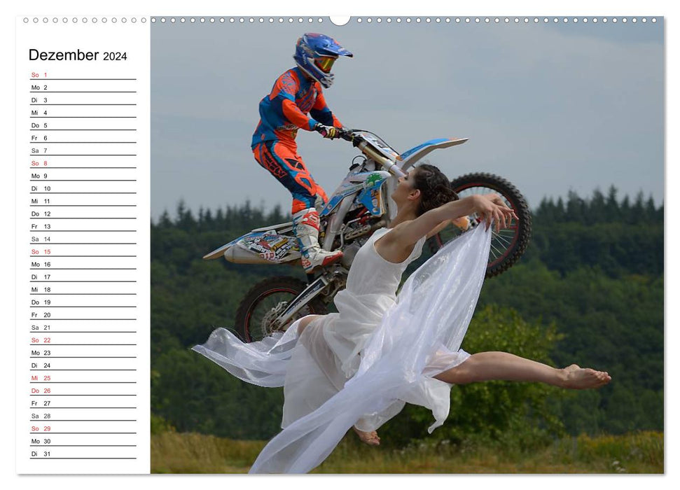 Motocross - Terminplaner (CALVENDO Wandkalender 2024)