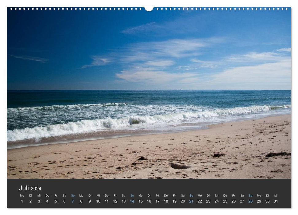 Autumn and Coast in Boston &amp; New England (CALVENDO Wall Calendar 2024) 