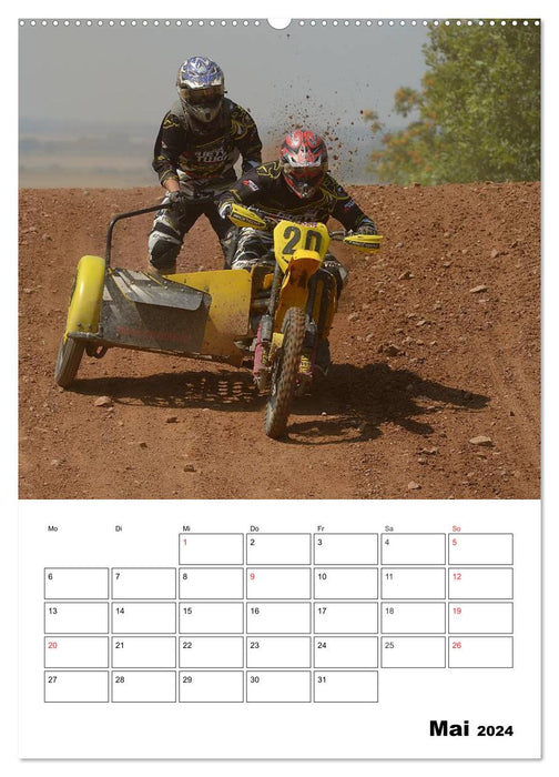 Motocross appointment planner (CALVENDO wall calendar 2024) 