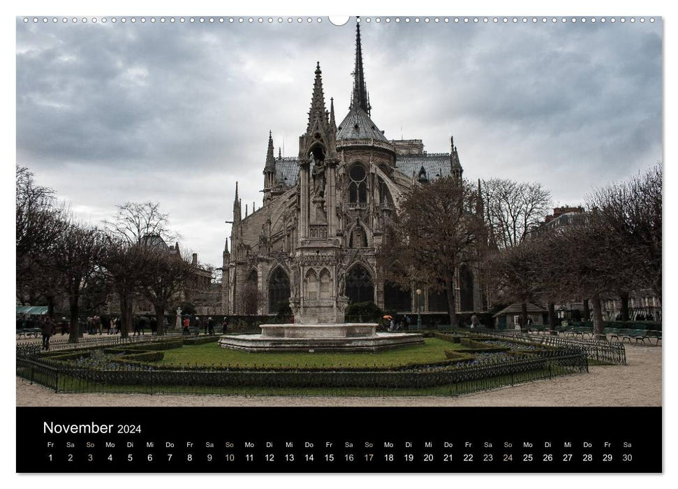 Paris (CALVENDO Premium Wandkalender 2024)