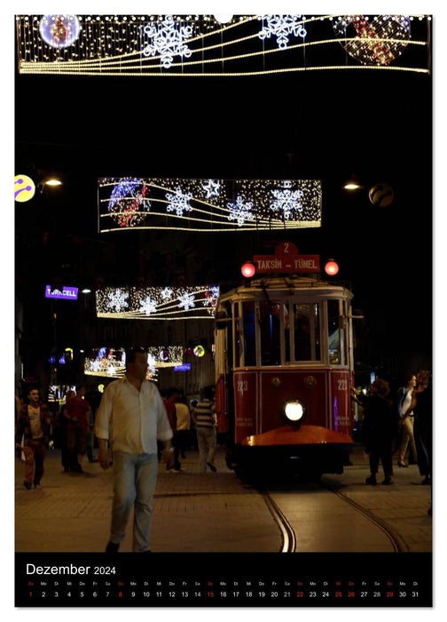 Istanbul, the pearl on the Bosphorus (CALVENDO Premium Wall Calendar 2024) 