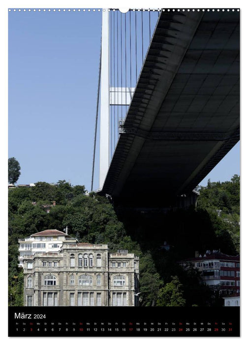 Istanbul, die Perle am Bosporus (CALVENDO Premium Wandkalender 2024)