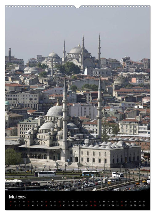 Istanbul, die Perle am Bosporus (CALVENDO Premium Wandkalender 2024)