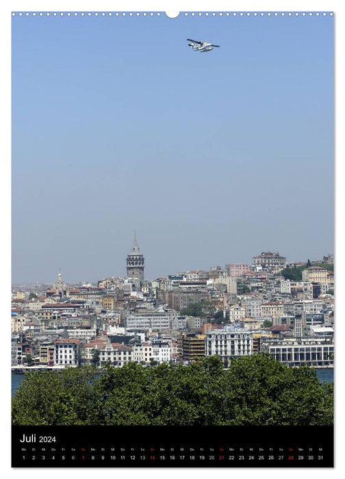 Istanbul, die Perle am Bosporus (CALVENDO Premium Wandkalender 2024)