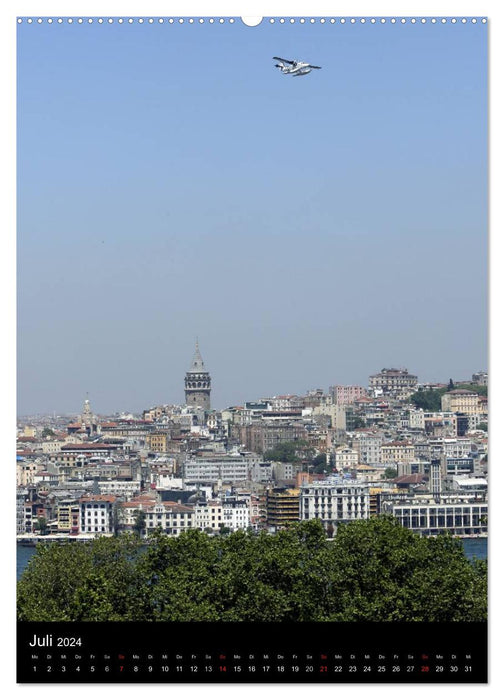 Istanbul, the pearl on the Bosphorus (CALVENDO Premium Wall Calendar 2024) 