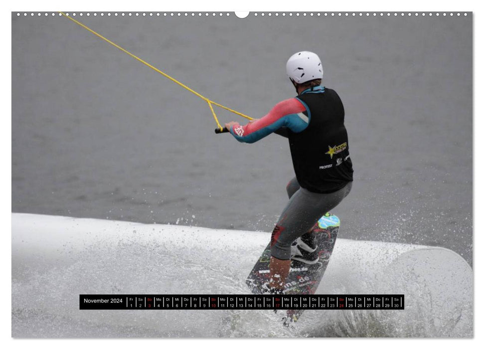 Wakeboarding (CALVENDO Premium Wandkalender 2024)