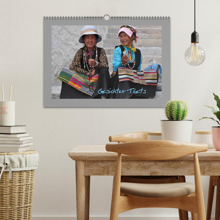 Faces of Tibet (CALVENDO wall calendar 2024) 