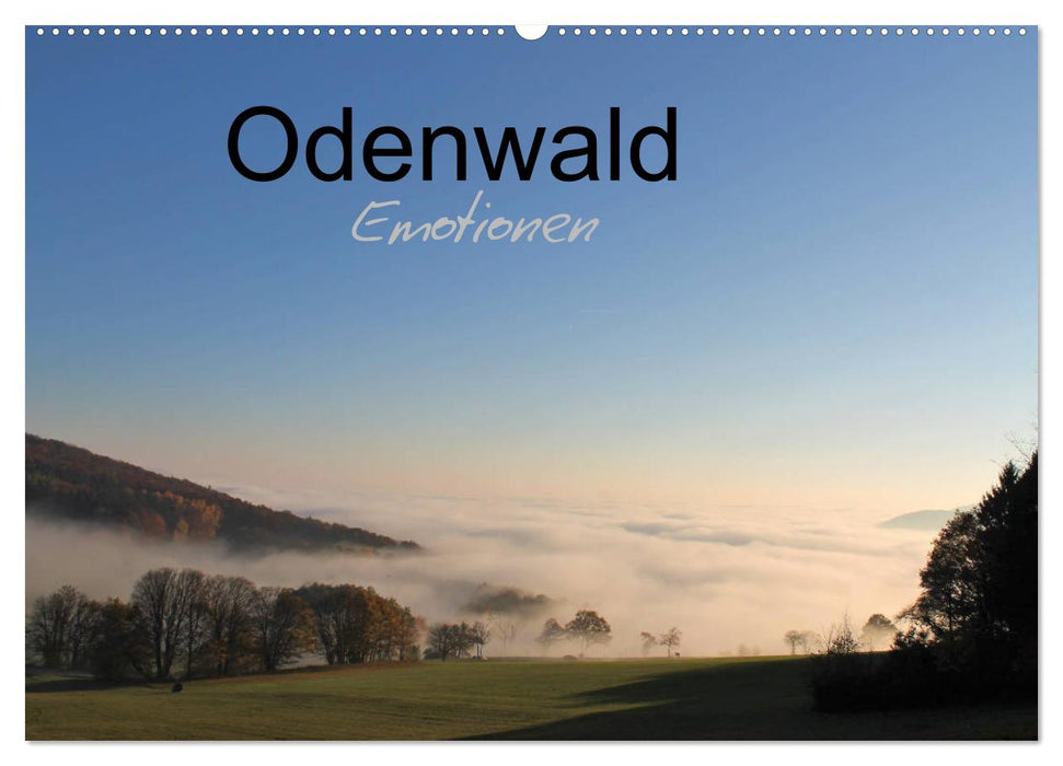 Odenwald emotions (CALVENDO wall calendar 2024) 