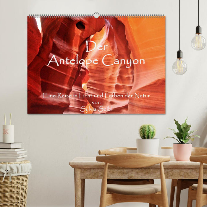 The Antelope Canyon (CALVENDO wall calendar 2024) 