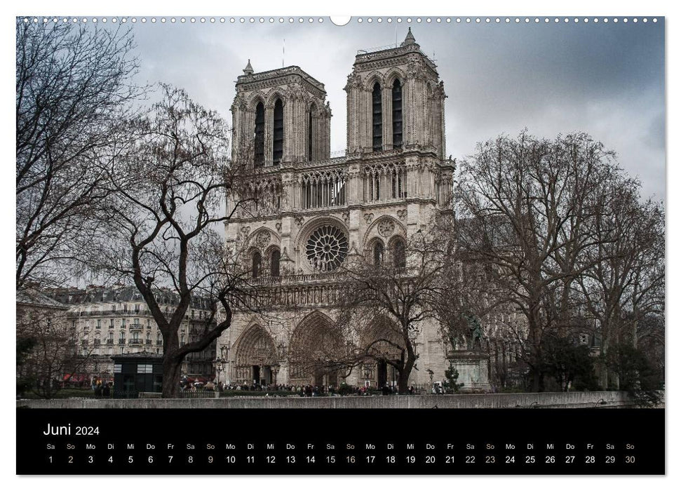 Paris (CALVENDO wall calendar 2024) 