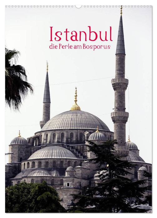 Istanbul, die Perle am Bosporus (CALVENDO Wandkalender 2024)
