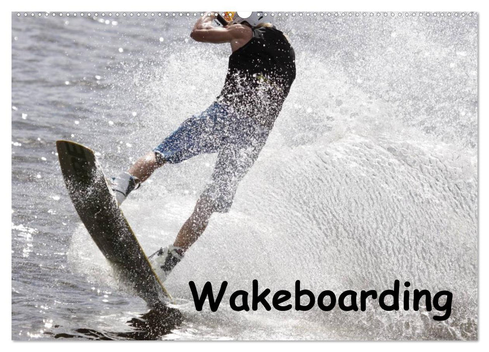 Wakeboarding (CALVENDO wall calendar 2024) 